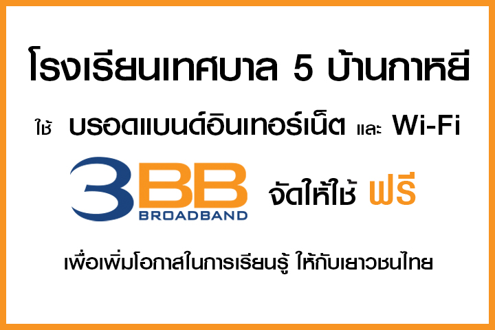 <p>3BB จังหวัดปัตตานี ส่งมอบอินเทอร์เน็ตความเร็วสูง และ WiFi ในโครงการ &ldquo; บรอดแบนด์อินเทอร์เน็ต เพื่อการศึกษาฟรี &rdquo;</p>